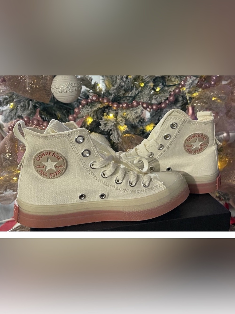 Converse Chuck Taylor CX Explore Hi Egret Canvas Men’s S4/Wmns S6 Fit For Teens